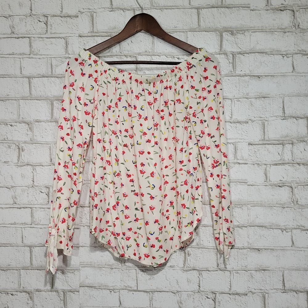 One Clothing‎ Los Angeles floral off shoulder top